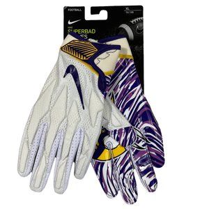 Nike Superbad Football Gloves 4.5 Minnesota Vikings XL
